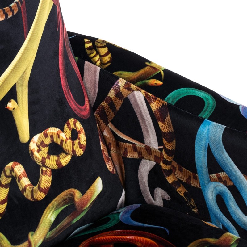 SELETTI Toiletpaper Armchair  - Snakes