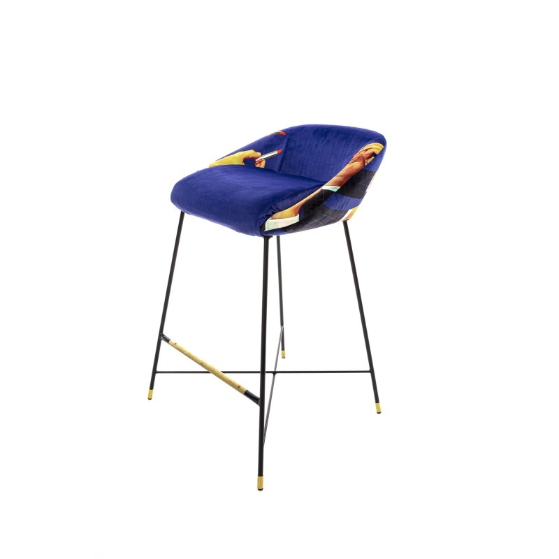 SELETTI Toiletpaper High Stool - Lipsticks