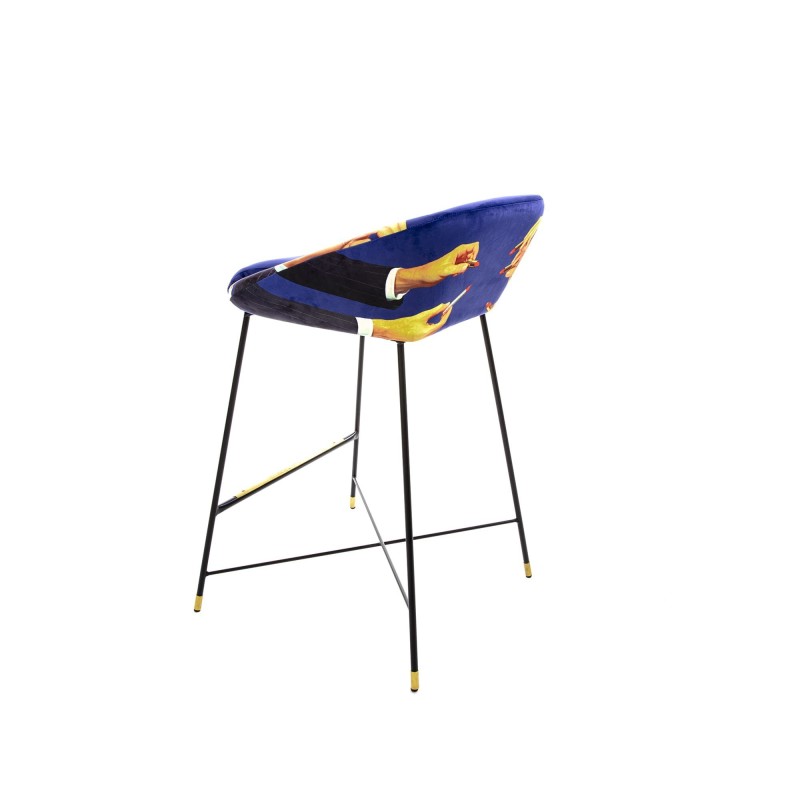 SELETTI Toiletpaper High Stool - Lipsticks