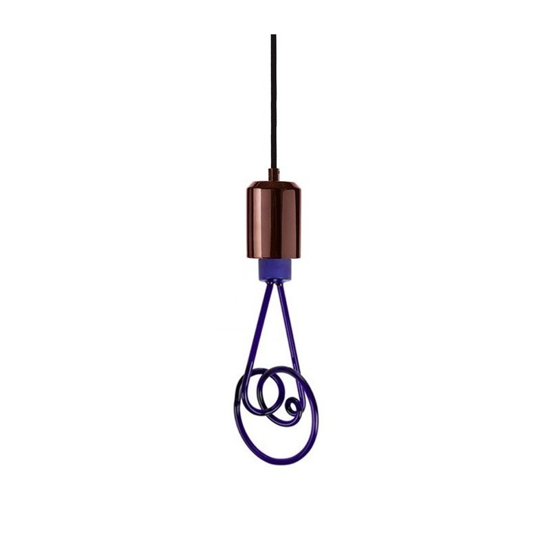 SELETTI T-holder holder ceiling in porcelain e27
