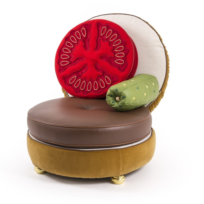 SELETTI Studio Job-Blow Gherkin Cushion
