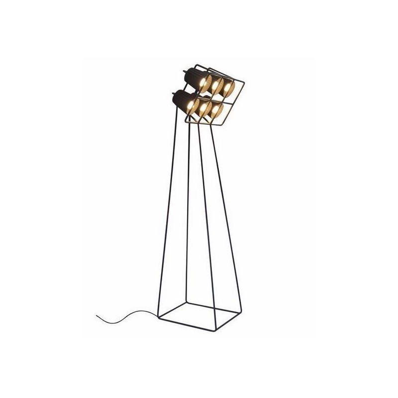SELETTI Multilamp metal floor lamp with dimmer