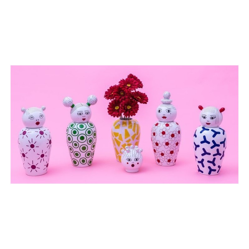 SELETTI Le Canopie Dolomite vase  - Zoé