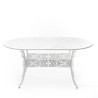 SELETTI Industry Collection Oval Aluminium Table 152x90 cm