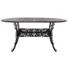 SELETTI Industry Collection Oval Aluminium Table 152x90 cm