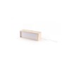 SELETTI lighthink_boxes box light wood - 4 written change - Cm.30x10,5 h.10,5