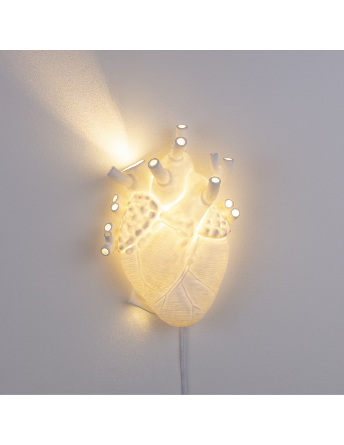 Opnieuw schieten Kangoeroe deugd Buy SELETTI Heart Lamp - Wall lamp online? Fast and safe delivery!