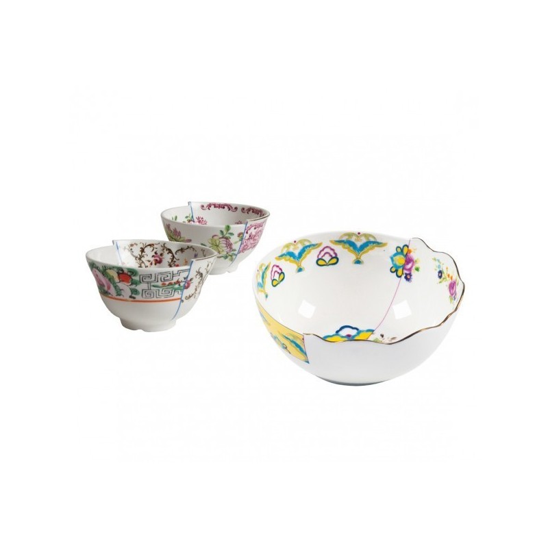 SELETTI Hybrid Porcelain Fruit bowl - Irene