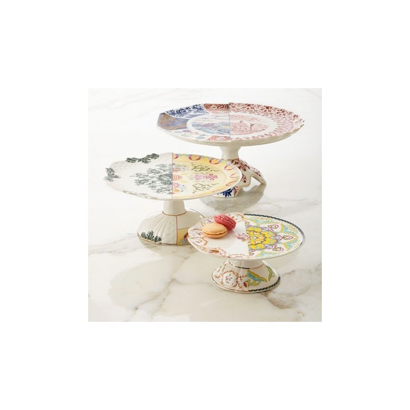 SELETTI Hybrid Porcelain Cake-stand - Raissa