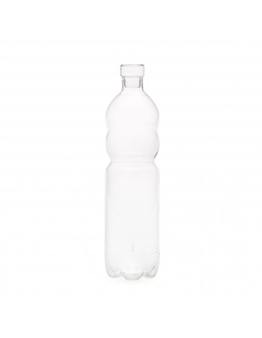 SELETTI Estetico Quotidiano si-bottle glass bottle - 8cm/34cm H
