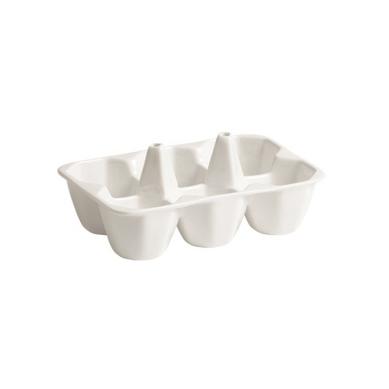 SELETTI Estetico Quotidiano porcelain egg holder and cracker holder