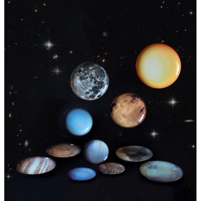 SELETTI Diesel Cosmic Diner Plate  - Sun