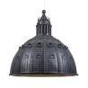 SELETTI Cupolone resin ceiling lamp - gray