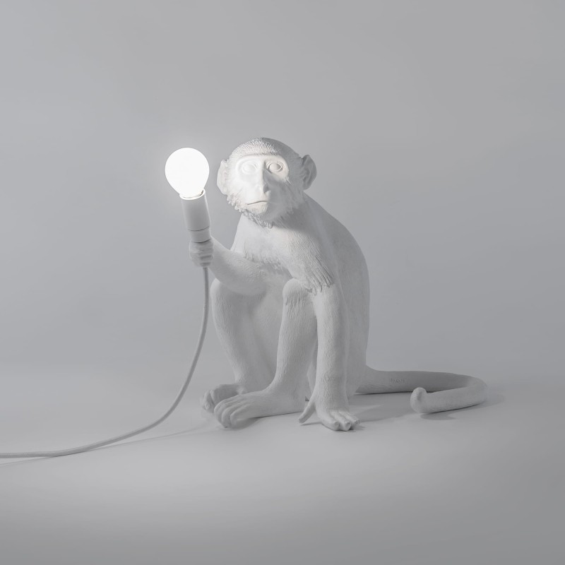 SELETTI The Monkey Lamp Sitting - Indoor