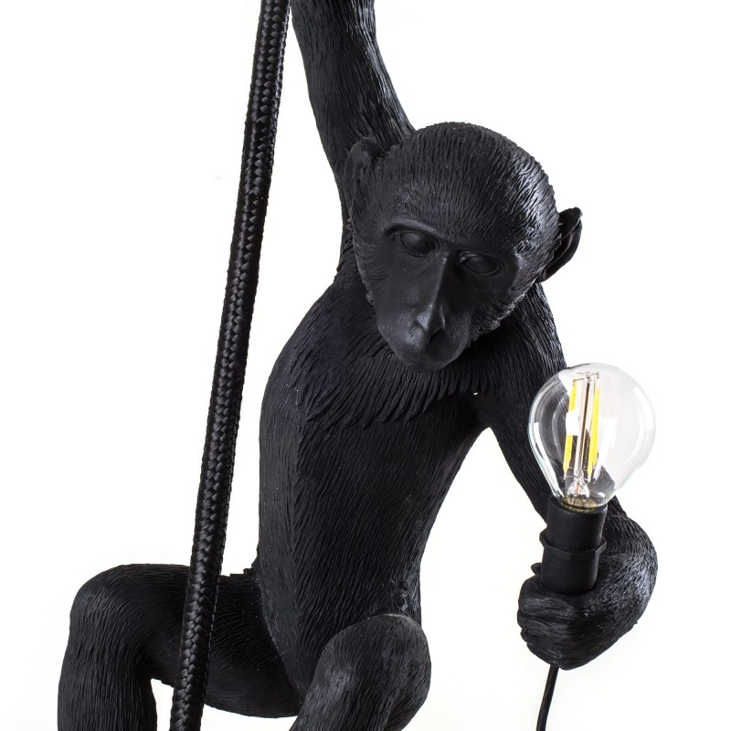 SELETTI The Monkey Lamp With Rope - Outdoor