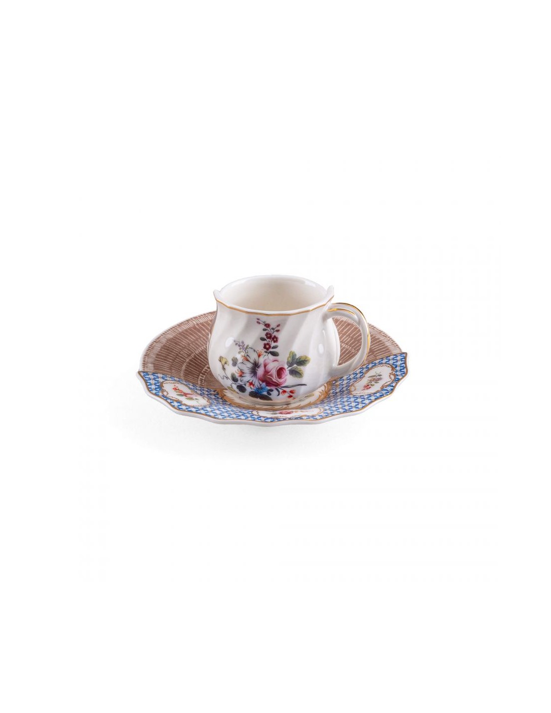 Buy SELETTI Coffee cup + plate Djenne online? Fast and safe delivery!