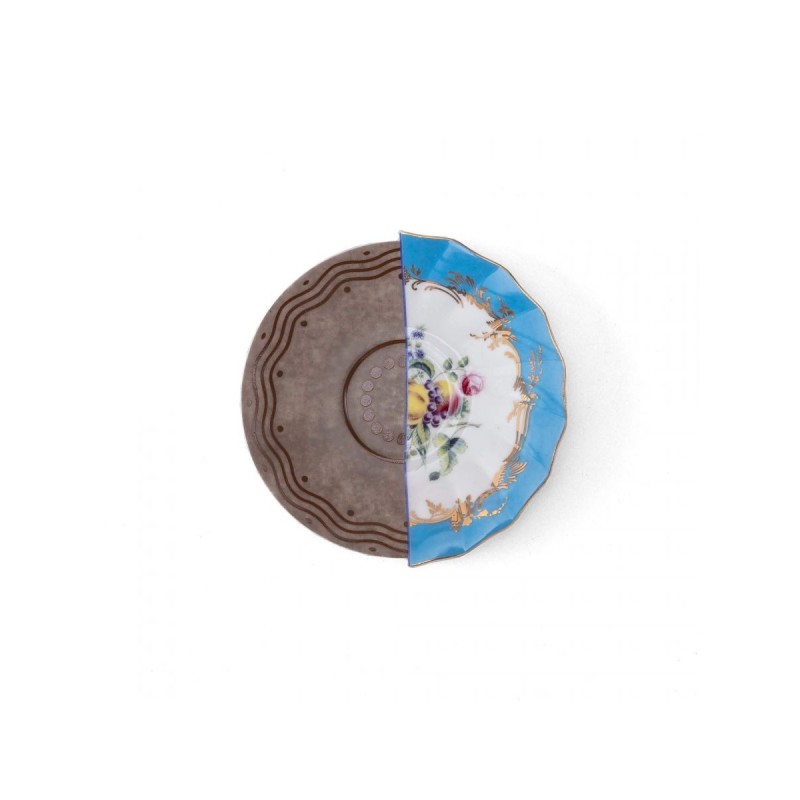 SELETTI Hybrid Porcelain tea cup + plate  - Kerma