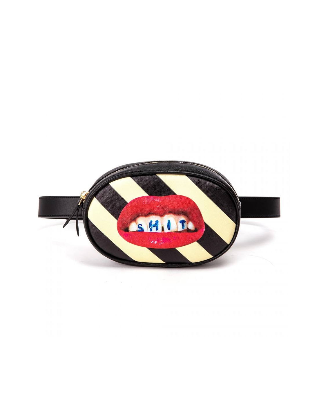 Buy SELETTI Waist Bag Shit - Stripes online? Fast and safe delivery!