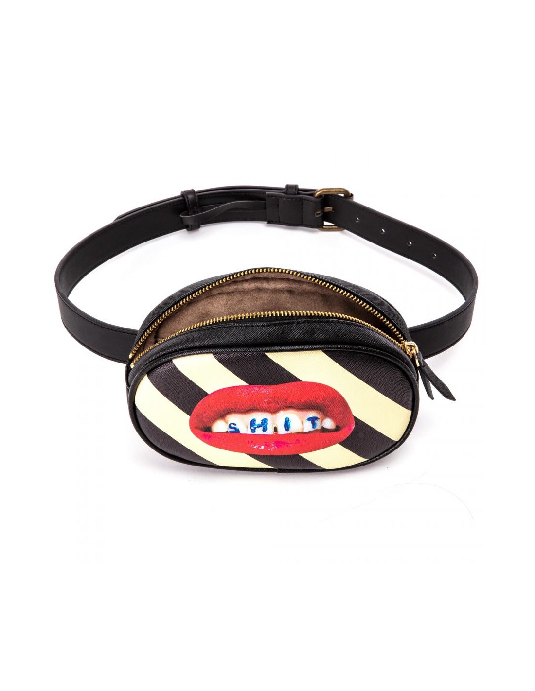 Buy SELETTI Waist Bag Shit - Stripes online? Fast and safe delivery!