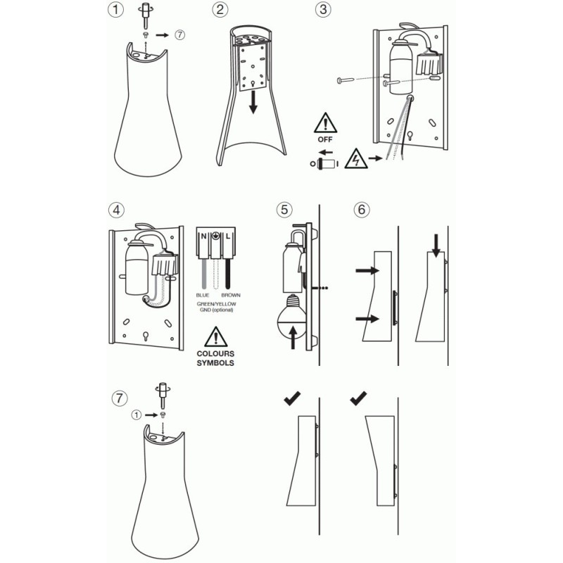 SECTO DESIGN Secto 4231 Wall lamp - Small
