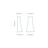 SECTO DESIGN Secto 4231 Wall lamp - Small