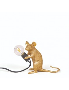 Seletti - Lampada da tavolo Mouse Lamp Love Edition - LONGHO