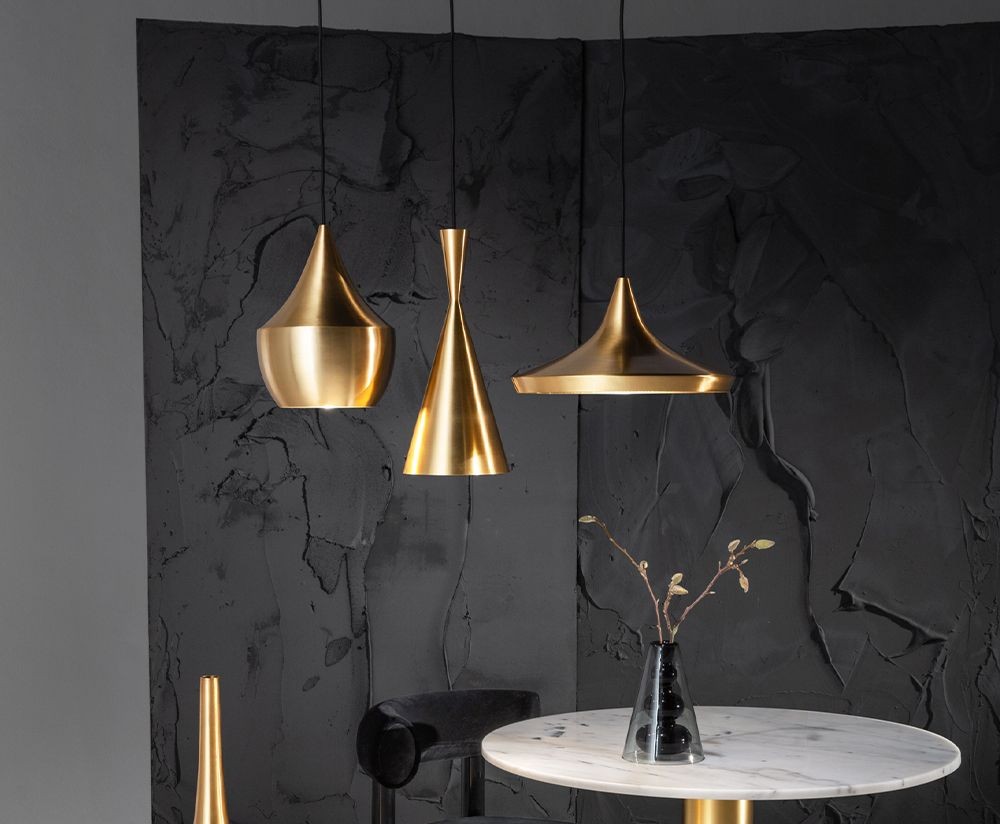 トム・ディクソン Tom Dixon Beat FAT ライト ランプ ブラック BEAT FLAT PENDANT LED BLACK – Tom Dixon ONLINE STORE – トム